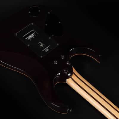 2020 Ibanez J. Custom RG8570Z-BRE with Ebony Fretboard - Black Rutile | Japan Custom Shop "AAA" Flame Top Tree of Life DiMarzio HSH Pickups Push/Pull Coil Split RG-8870 Upgrade | CoA OHSC image 14