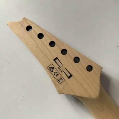 Maple Wood Ibanez Short Scale Guitar Neck, 24 Frets Fingerboard image 4