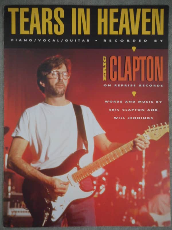 Hal Leonard Eric Clapton "Tears in Heaven" Sheet Music 1991 image 1