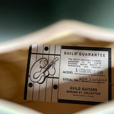 Guild X-175 Manhattan Special Hollowbody Electric Guitar - Ford Green w/ Case image 22