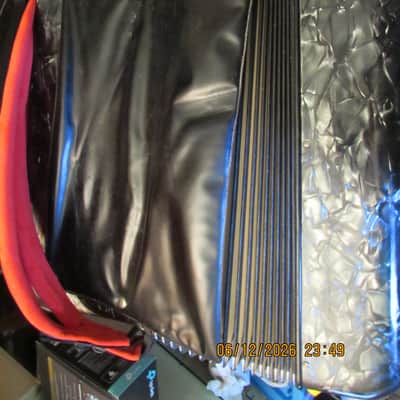 Crucianelli, accordion ,LMH,3/4 reeds,19" KB,7 treble registers,2 bass registers image 12