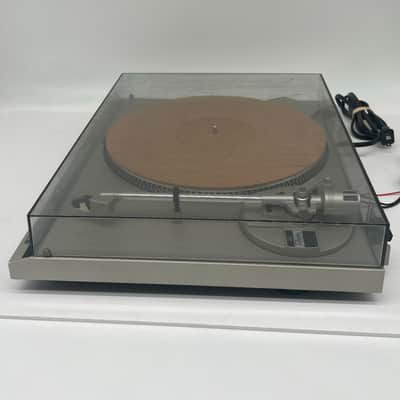 Technics SL-B200 Semi Automatic Turntable VTG Japan Silver *TESTED WORKING image 3