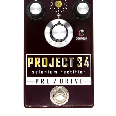 NEW "PROJECT 34" Pre / Drive Selenium Rectifier Pedal from Cusack Music! **FREE SHIPPING!** image 2