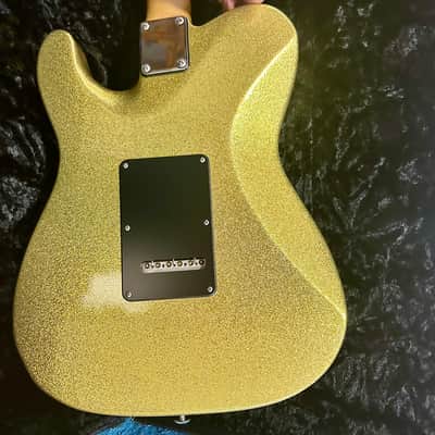 New Suhr Custom  Classic T Paulownia HH Gold Sparkle Roasted Neck Rosewood Telecaster style image 9