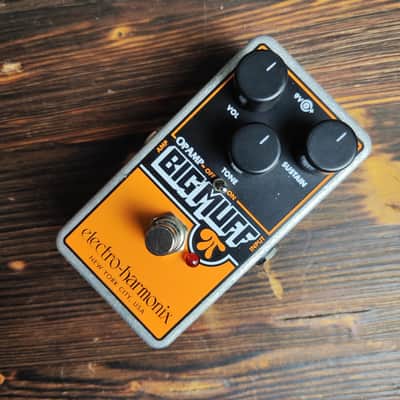 Electro-Harmonix Op Amp Big Muff Pi Reissue 2017 - Present - Black/Orange image 2