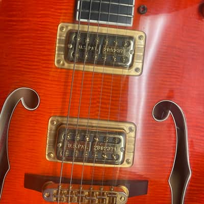 Gretsch G6120SSU Brian Setzer - Orange (USED) image 14