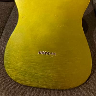 Left Handed Partscaster MJT Relic Tele Body Fender Player II Neck EMG Pickups image 6
