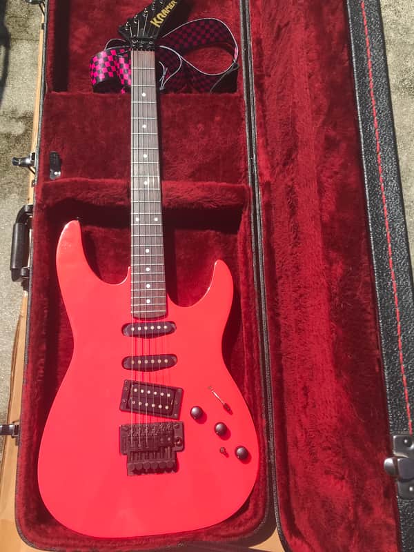 Kramer 615 100series 1988-1989 Hot Pink image 1