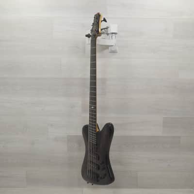 Roscoe  TB-3005 Bass Guitar - Trans Black image 4