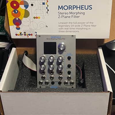 Rossum Electro-Music Morpheus Stereo Morphing Z-Plane Filter Eurorack Module 2016 - 2021 - Silver image 2