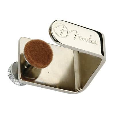 Genuine Fender FatFinger Sustain Enhancer Stainless Steel Guitar Headstock Clamp image 8