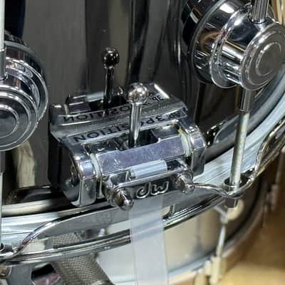 DW Collector's Series Black Nickel Over Brass Snare Drum 14x6.5 image 5