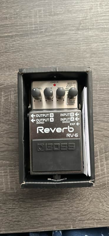 Boss RV-6 Reverb 2015 - Present - Silver image 1