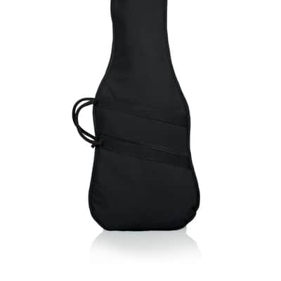 Electric Bass Guitar Gig Bag | Lightweight Padded Nylon Case with Large Pocket & Adjustable Backpack Straps image 2