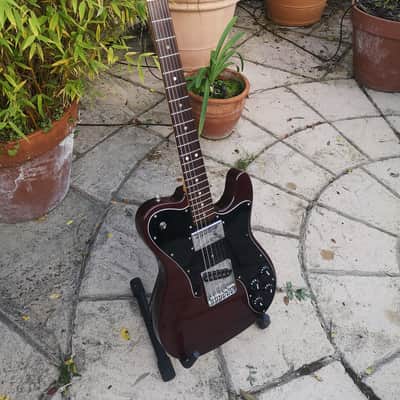 Fender Telecaster Custom with Rosewood Fretboard 1978 Wine image 1
