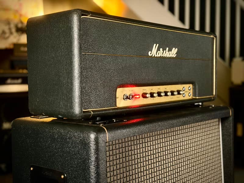 Marshall JMP 1986 Bass 50-Watt Hand Wired Guitar Amp Head 1973 - Serviced - Excellent