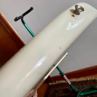 Squier Wayne's World Excalibur Stratocaster Electric Guitar 1992 Artic White image 11