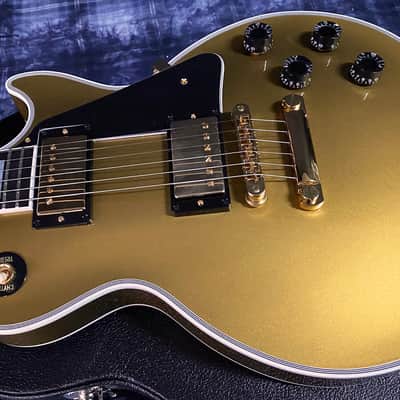 NEW ! 2022 Gibson Made 2 Measure Custom Shop Les Paul M2M Double Gold Authorized Dealer - Ultra RARE! Damaged by FedEx - SAVE! image 2