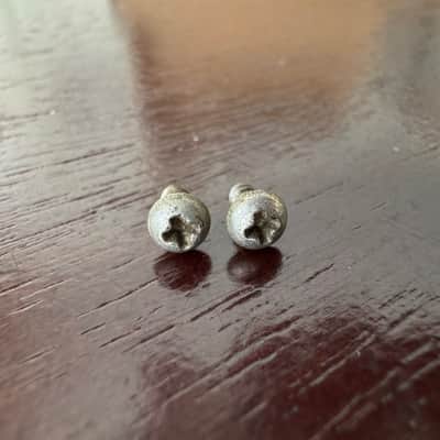Gibson Vintage 1960's Nickel Les Paul SG ES Truss Rod Cover Screws 1961 1962 1963 1964  1960's image 2
