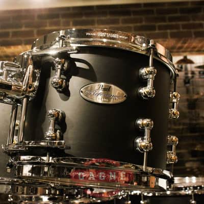 Pearl Reference Pure 8-piece Matte Black Mist Drum Set image 7