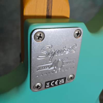 Squier 40th Anniversary Vintage Edition Jazzmaster 2022 - Present - Satin Sea Foam Green image 15