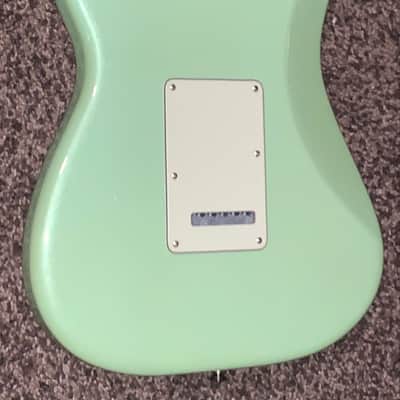 2020 Fender Player Stratocaster with Maple Fretboard electric guitar green image 4