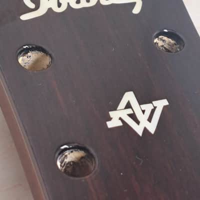 Ibanez Neck - Artwood Acoustic Guitar Neck - Mahogany Satin Finish- Unused Pulloff- Pearlized Inlay image 3