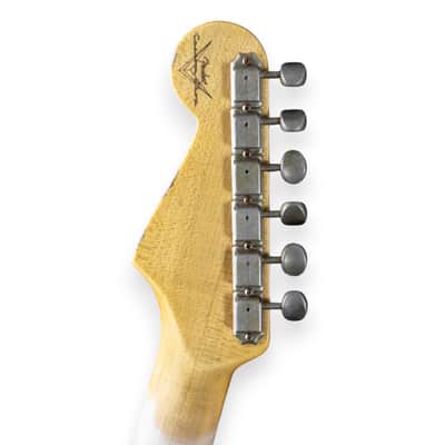 Fender Custom Shop 1960 Strat Relic RW Seafoam Green image 7