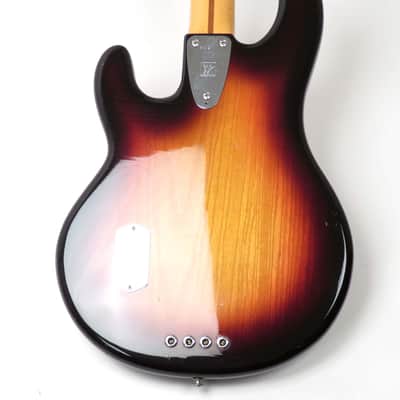 1976 Music Man Stingray Bass - Sunburst - First Year Model - White Pickguard & Epoxy Pre Amp image 17