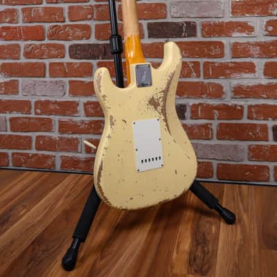 Fender Custom Shop SR25-69 Stratocaster Heavy Relic Aged Vintage White 2026 w/OHSC image 8