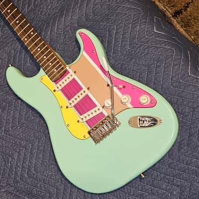 Partscaster Stratocaster Style 2023 - Surf Green image 6