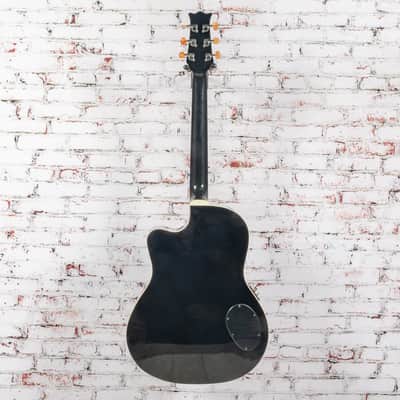 Alvarez - 1590 Fusion (Yairi DY-88-Style)  Acoustic Electric Guitar - Black - w/HSC - x4391 - USED image 3
