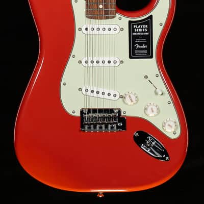 Fender LTD Player Stratocaster Pau Ferro Fiesta Red (199) image 3