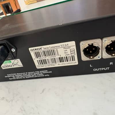 Joemeek SC2.2 Photo Optical Stereo Compressor 2000s - Green image 8
