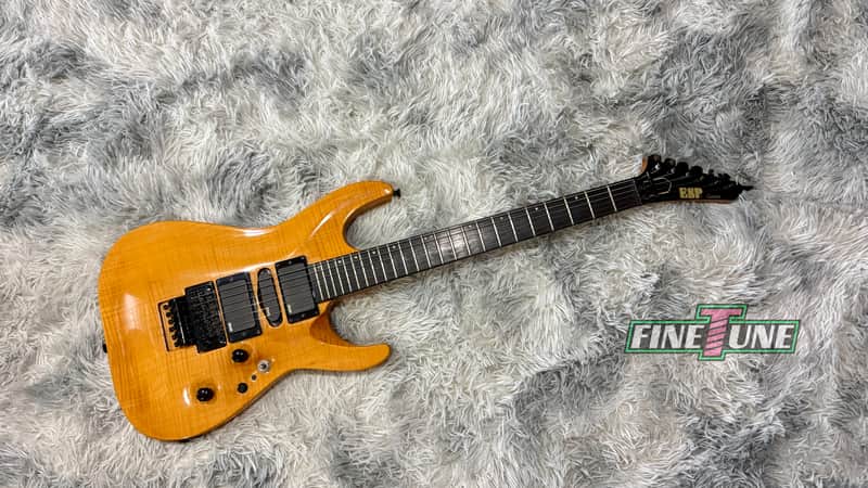 ESP Custom Shop Horizon HSH EMG Natural Flame Maple Top w/OHSC MIJ Japan image 1