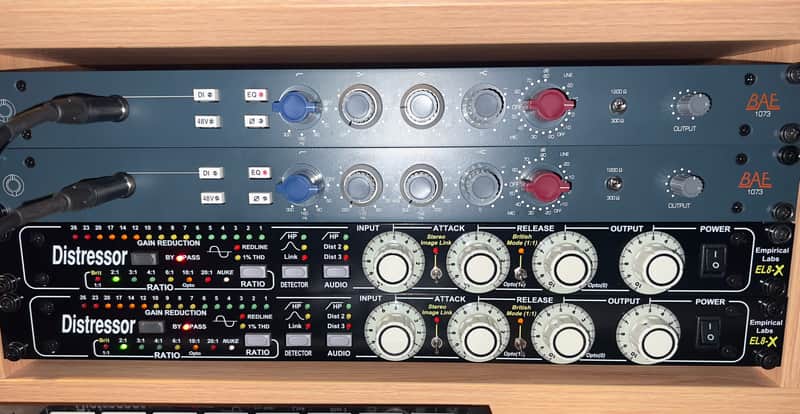 Empirical Labs New EL8-X Distressor Compressor with British Mode and Image Link image 1