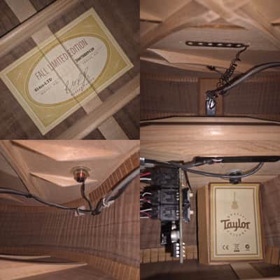 Taylor 814ce-LTD Fall Limited Edition "Fiddleback" Walnut Back & Sides 2007 ☆VIDEO☆ image 12
