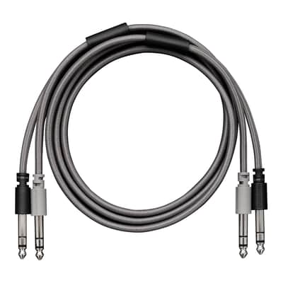 Elektron Twin Balanced 1/4" TRS Audio Cable for Elektron Cable - 15' image 1