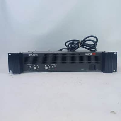 Fender Sunn SPL-7250 Power Amp 250 Watts Stereo/450W Mono 1988-94 Vintage image 1