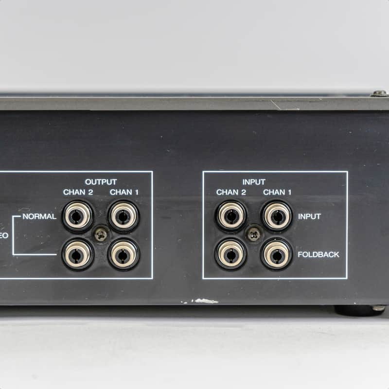 Fostex 3180 Analog Stereo Spring Reverb Rackmount Unit - Vintage