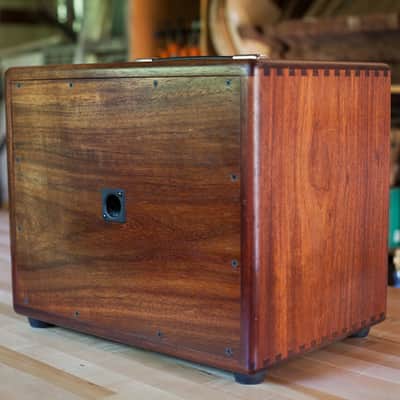 Mesa Boogie - EVM-12L Thiele Closed-Back/Ported Cabinet - Padauk Hardwood & Wicker image 2