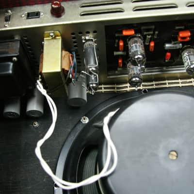 1960's Guyatone GA-520 Vintage Electric Guitar Tube Amplifier Amp image 5