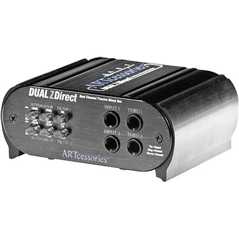 Art Pro Audio DUALZDirect Professional Dual Channel Passive Direct Box image 1