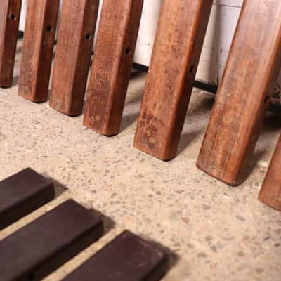 Deagan Rosewood Marimba Bars Vintage 1920's image 7