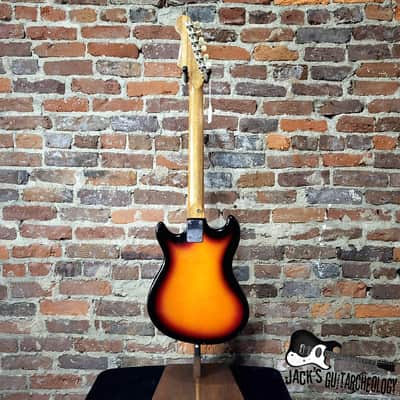 Harmony H-801 Electric Guitar (1970s, Sunburst) image 17