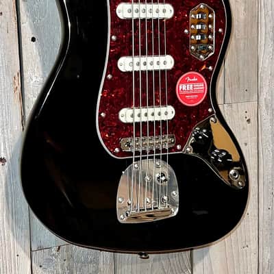 NEW Squier Classic Vibe Bass VI - Black, Ships Fast With A Pro Set Up! image 3