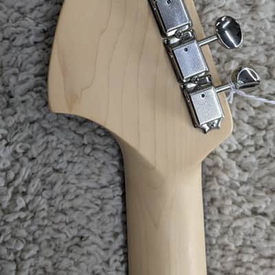 Mint Fender Limited Tom Delonge Blink 182 Stratocaster Guitar with Bag, Surf Green image 6