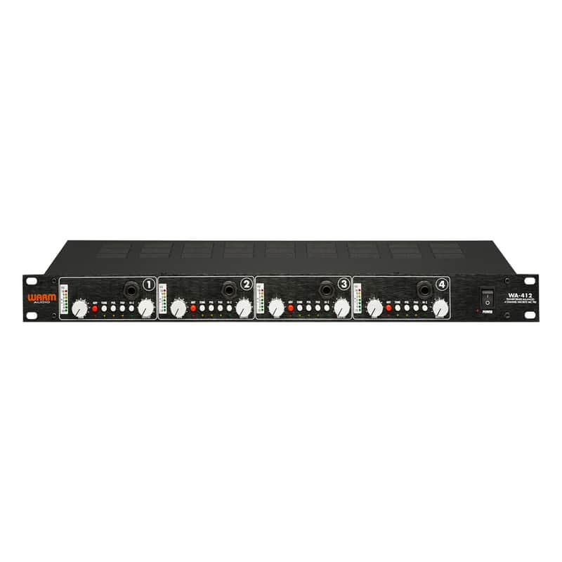 Warm Audio WA-412 4-Channel Mic Preamp with DI image 1