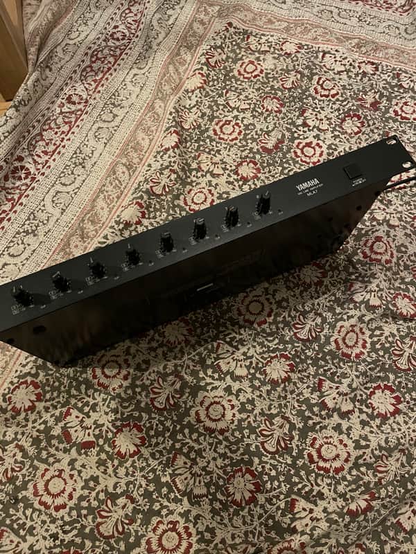 (Rare) Yamaha MLA7 8-channel Preamplifier 2010s - Black image 1