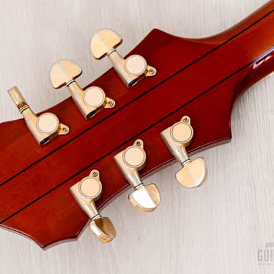 1993 Epiphone Emperor J Sunburst Archtop Electric Guitar Near-Mint w/ Case, Gibson & Duncan Humbuckers, Japan Terada image 5